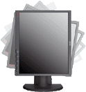ThinkVision L2251p: Auf den Kopf gestellt